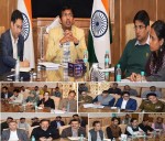 Div Com Kashmir reviews arrangements for 2nd Edition of Kashmir Marathon