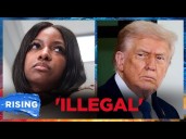 Jasmine Crockett BASHES Trump For FLOATING No Federal Worker BACKPAY