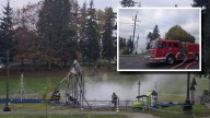 Everett playground burns, just 1 year after opening