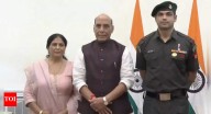 Watch: Neeraj Chopra conferred the honorary rank of Lieutenant Colonel in the Indian Army