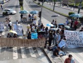 Estudiantes bloquearon Insurgentes, piden destitución de la directora de la Facultad de Arquitectura de la UNAM
