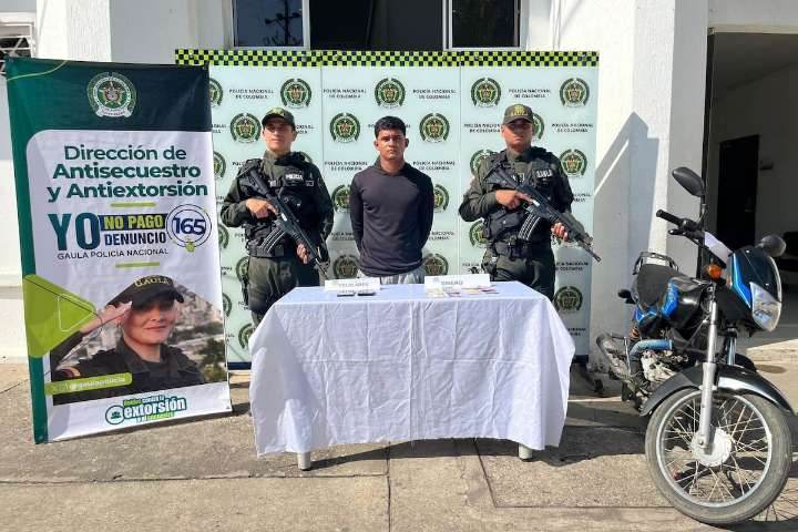 Cayó alias ‘Ñañe’, el terror de los comerciantes en Santander: pagaban o los mataba