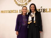 Reciben en Gabinete de Seguridad a alcaldesa de Gómez Palacio, Durango