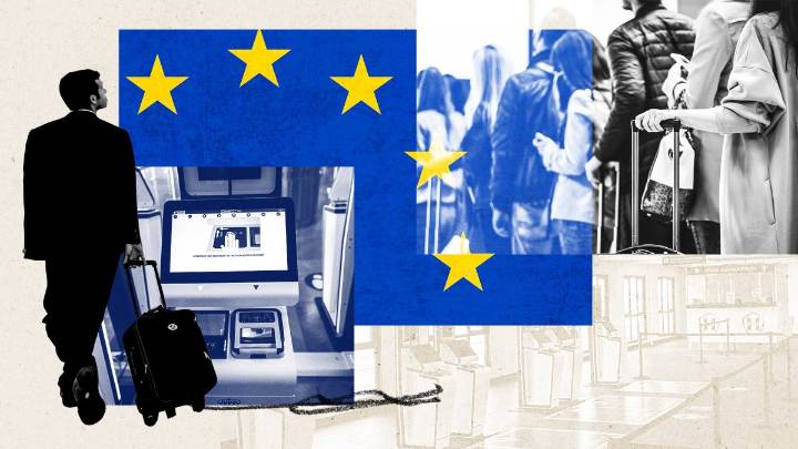 UK passengers face hours of delays at European airports due to new checks