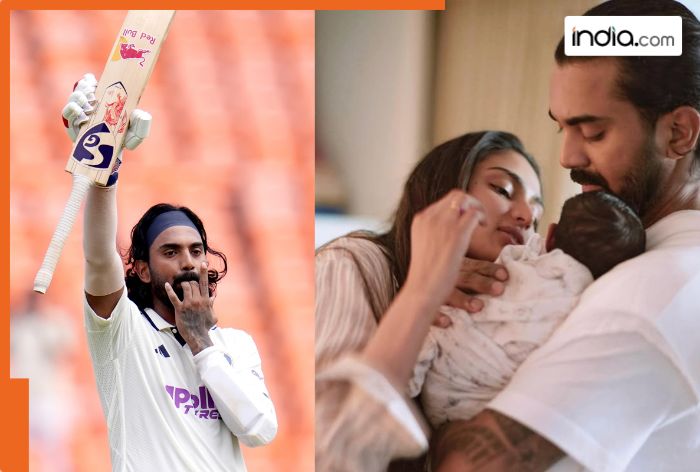 WATCH: KL Rahul dedicate his special Test century to daughter Evaraah, video goes viral