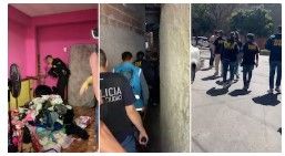 18 allanamientos en la villa 1-11-14: buscan los celulares de las víctimas del triple femicidio de Florencio Varela