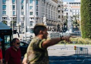 Los Reyes presiden los actos del 12 de Octubre en un ambiente de crispación política