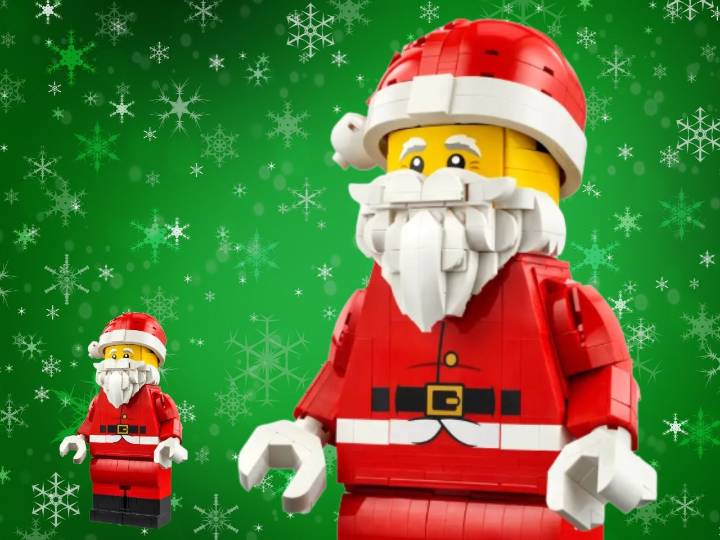 LEGO drops Up-Scaled Santa Minifigure in exclusive release, but it’s selling fast