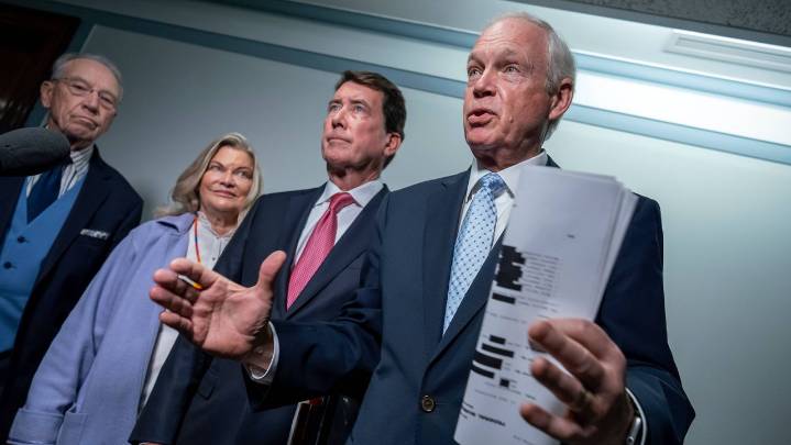 FBI analyzed phone records of senators as part of Trump Jan. 6 probe, lawmakers say