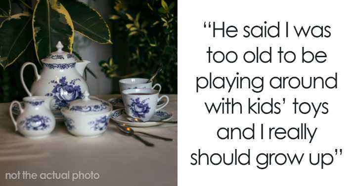 Man Ruins His Marriage By Stealing His Wife’s Tea Set And Giving It To His Niece