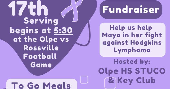 Olpe to hold hamburger feed to raise money for Maya Bishop Medical Fund