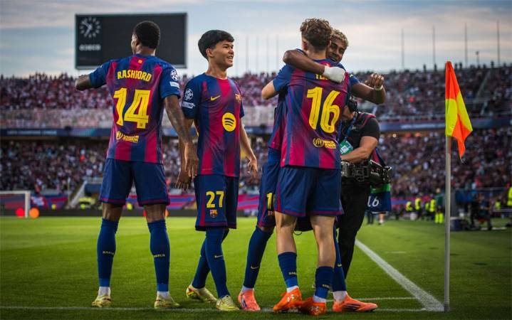6-1. Fermín le regala una goleada al Barça en su mejor noche