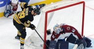 Morgan Geekie's hustle goal helps Bruins beat Avalanche 3