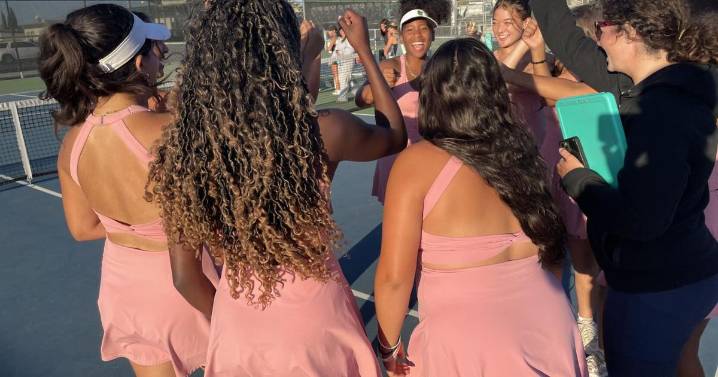 St. Joseph girls tennis team rolls past Santa Ynez
