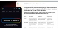 Google lanza su Modo IA en España con una búsqueda más avanzada y personalizada