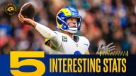 5 interesting stats from Rams' blowout win over Jaguars in London: Matthew Stafford spreads the love, defense dominates on late downs
