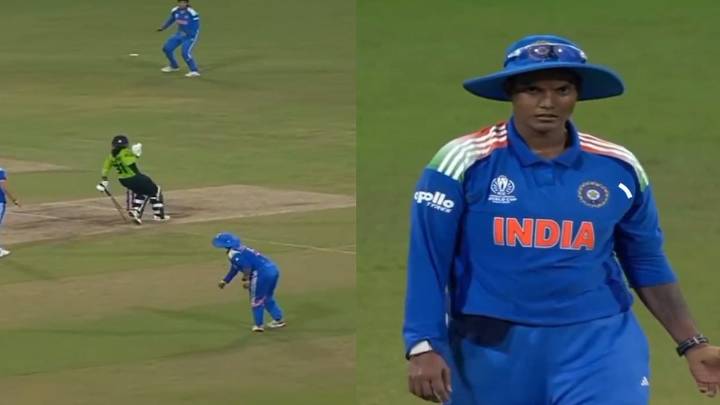 Sidra Amin Gets Hit By Deepti Sharma's Throw During IND W Vs PAK W ICC Women's World Cup 2025 Match; Video