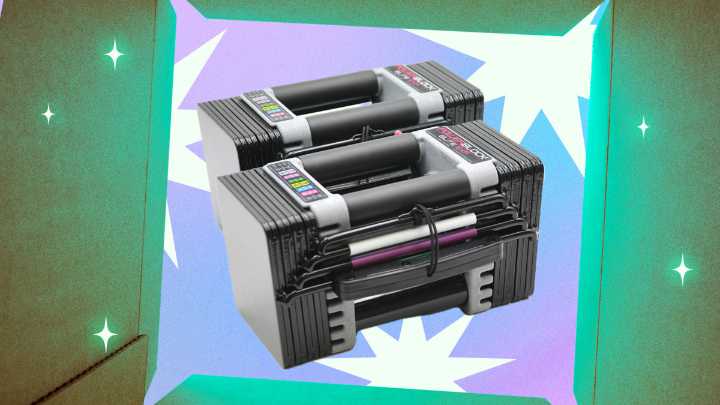 These Compact Adjustable Dumbbells Are 24% Off for Prime Day Right Now