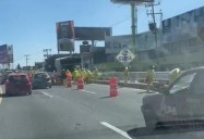 Reparan barrera de contención en Paseo Tollocan antes de Heriberto Enríquez