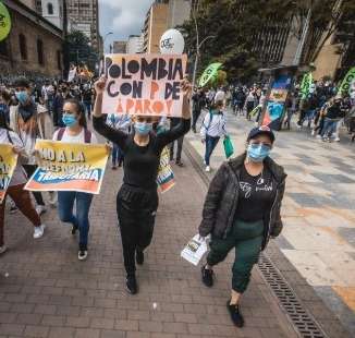 Manifestaciones en Bogotá: marchas y bloqueos afectan movilidad en varios puntos de la ciudad