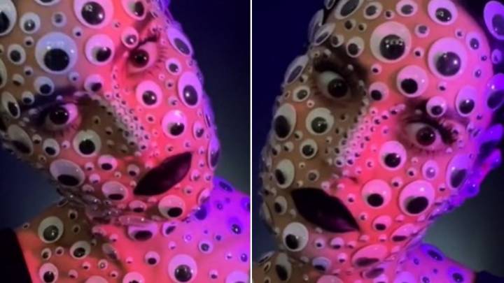 Maquillaje estilo tripofobia para causar terror en Halloween 2025
