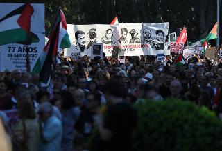 Multitudinarias las marchas en Europa rechazan guerra en Gaza