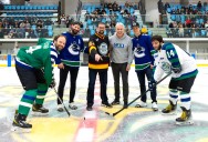 Joes play ex-pros on Surrey ice at 7th Canucks Autism Network tourney