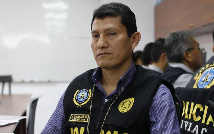 Harvey Colchado cuestiona legitimidad de nuevo jefe de la PNP