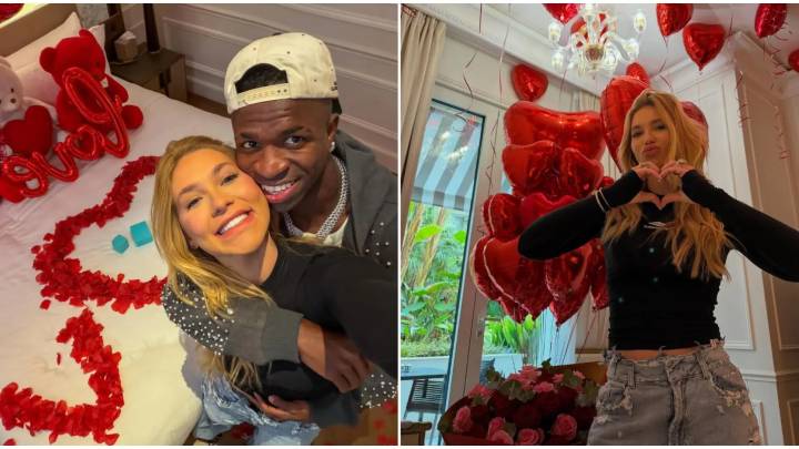 Vinícius Junior asume una relación con una influyente brasileña