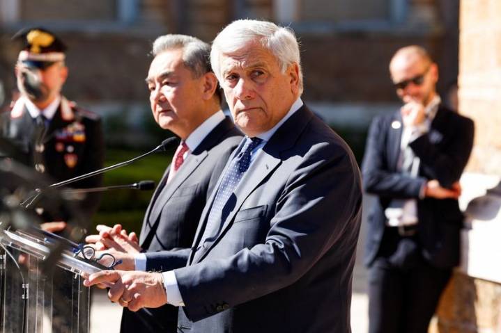 China endorses Italy’s plan for global ceasefire for Winter Games, Italian minister says