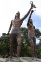 EN IMÁGENES | Maduro inauguró nuevo monumento a Guaicaipuro en Caracas: «Es un acto de justicia histórica», dijo