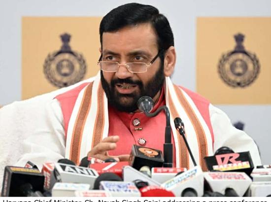 Haryana CM Saini extends warm wishes to people on Dussehra