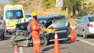 Choque múltiple paraliza la carretera cuota Guanajuato–Silao a la altura de El Capulín en plena hora pico