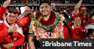 Jason Taumalolo: Vows to lead Tonga against Samoa after injury