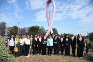 Fuentes participó del acto de lanzamiento por el Mes de la Prevención del Cáncer de Mama de la Fundación Mujer