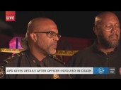 Witnesses pull officer from fiery crash: APD