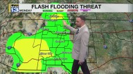 Shower and storm chances continue into the workweek