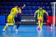 El Barça impone su pegada y prolonga la mala racha del Jaén Paraíso Interior FS