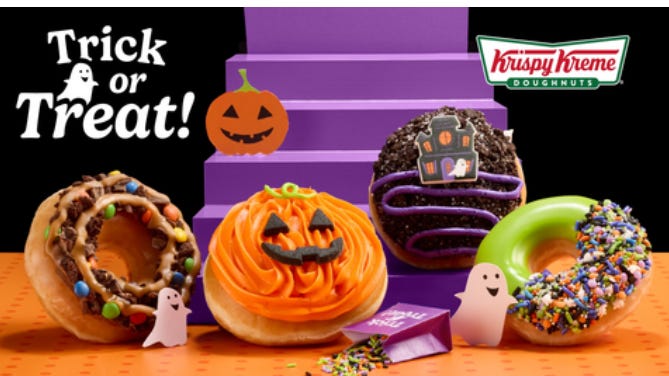Krispy Kreme releases spooky Halloween doughnuts. How to buy