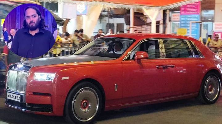 Anant Ambani’s latest joyride, a 10.5 crore bespoke Rolls-Royce Phantom, has a royal Indian connect