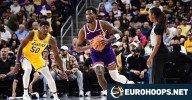 Nigel Hayes-Davis made his Suns debut against the Lakers
