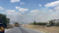 Fire crews responding to 20-acre fire near Mustang Ridge