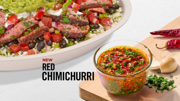 Chipotle Reveals New Red Chimichurri Sauce