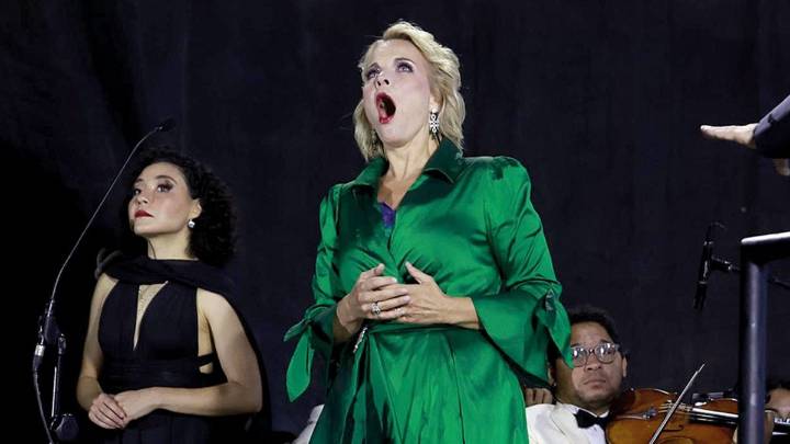 Elina Garanca, la mejor mezzosoprano, deleita en concierto a cientos de saltillenses