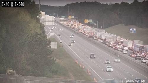 Major backup on I-40, deadly crash closes all westbound lanes near Page Road