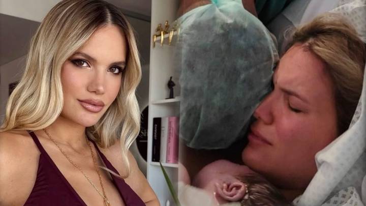 Eva Bargiela y Gianluca Simeone mostraron por primera vez la cara de su hijo Faustino: las tiernas fotos