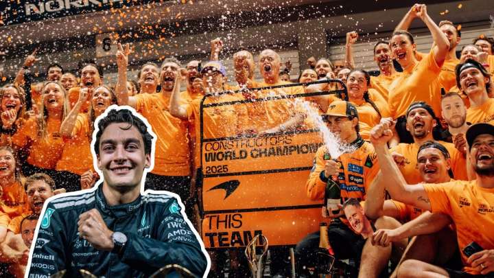 Russell gana en Singapur; McLaren asegura el título de constructores en la F1