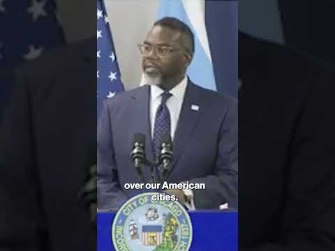 Chicago Mayor Slams Trump’s “Illegal” National Guard Order #shorts