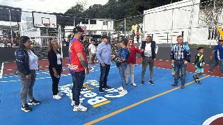 Recuperan la cancha número 72 de San Cristóbal