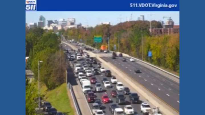 Crash causing delays on I-264 east near Military Highway in Virginia Beach